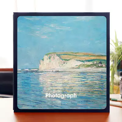 River flower collection 5 inch 6 inch 7 inch retro style self-adhesive laminating photo album Couple DIY literary album Family album