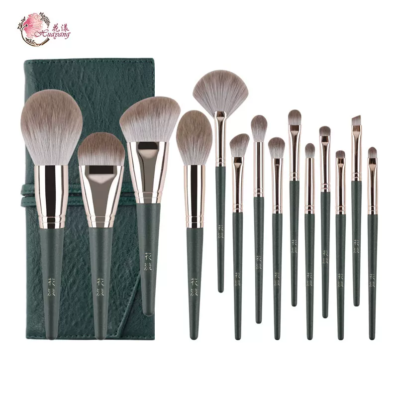 Набор кистей Brush, основы, сумка-органайзер для рук, 14 шт, полный комплект