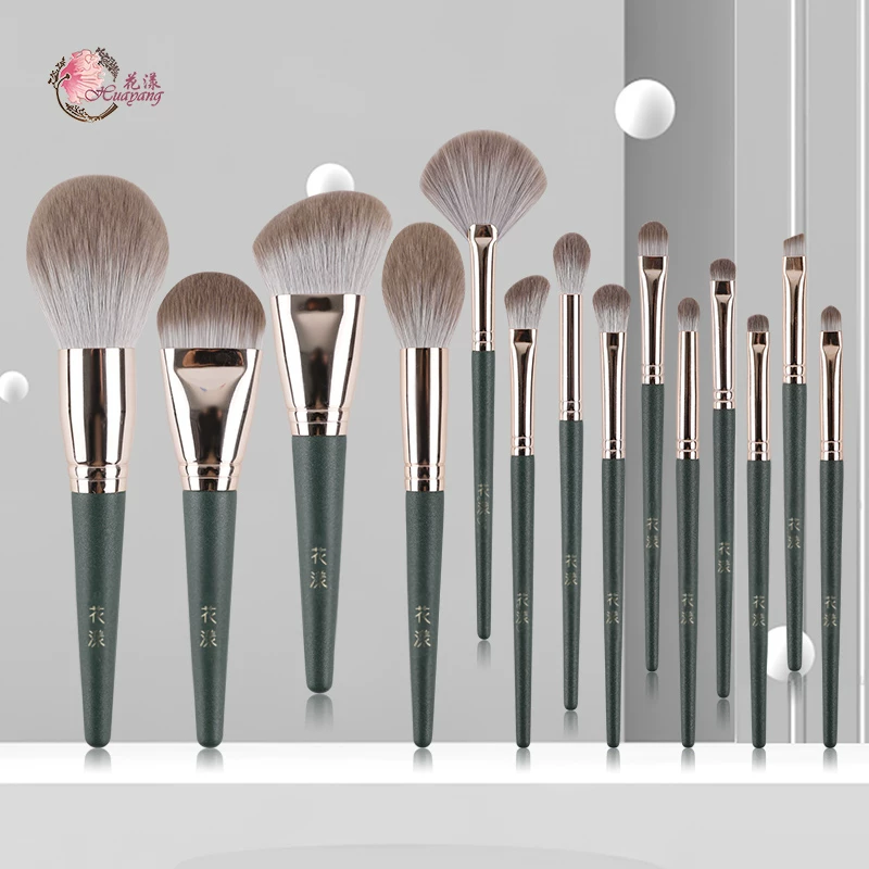 Набор кистей Brush, основы, сумка-органайзер для рук, 14 шт, полный комплект