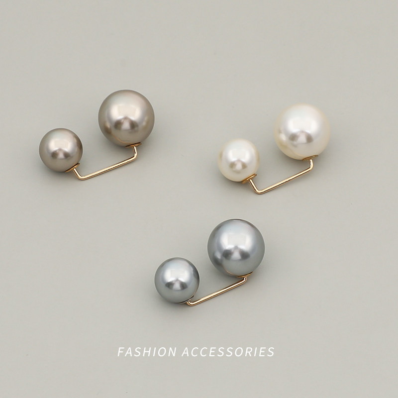 Pearl anti-theft brooch women's neckline culottes waist change small artifact decorative pin cardigan buckle pin fixed clothes