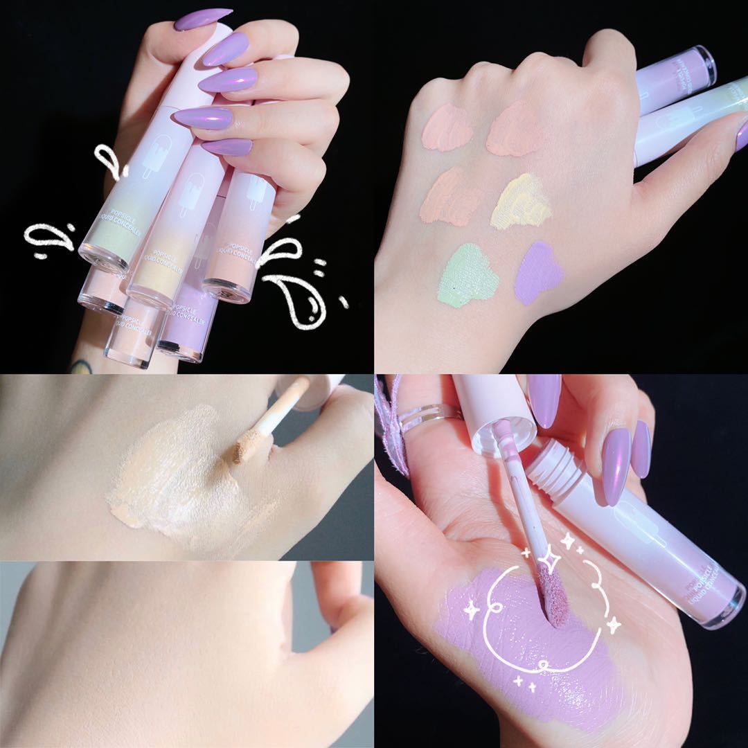 Faiccia Concealer Covers Artifact Spots, Acne, Freckles, Face, Lips, Eyes, Moisturizing, Long-lasting and Cheap