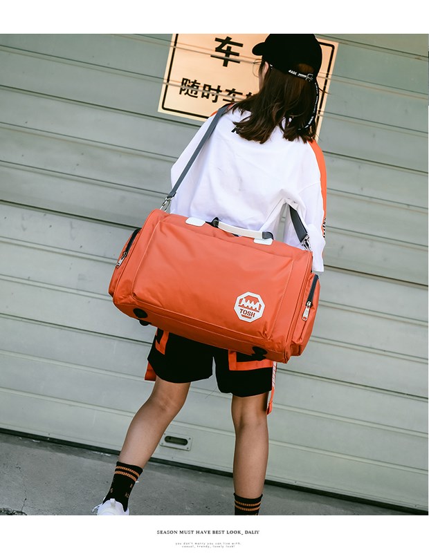 Túi du lịch vai nữ túi ngắn không thấm nước quần áo túi xách hành lý túi du lịch túi nam duffel túi sinh viên - Túi du lịch túi du lịch thể thao