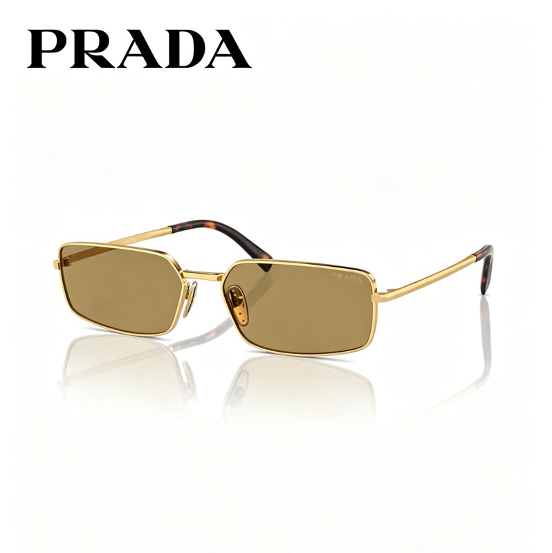 Prada Prada Rectangular Sunglasses for Men and Women 0Pr A60S Fashionable Anti-Uv Daily Versatile Sunglasses Prada Prada Rectangular Sunglasses for Men and Women 0Pr A60S Fashionable Anti-Uv Daily Versatile Sunglasses