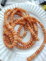 Natural red aventurine separated beads one price diy handmade materials hairpin materials beaded bracelet accessories accessories