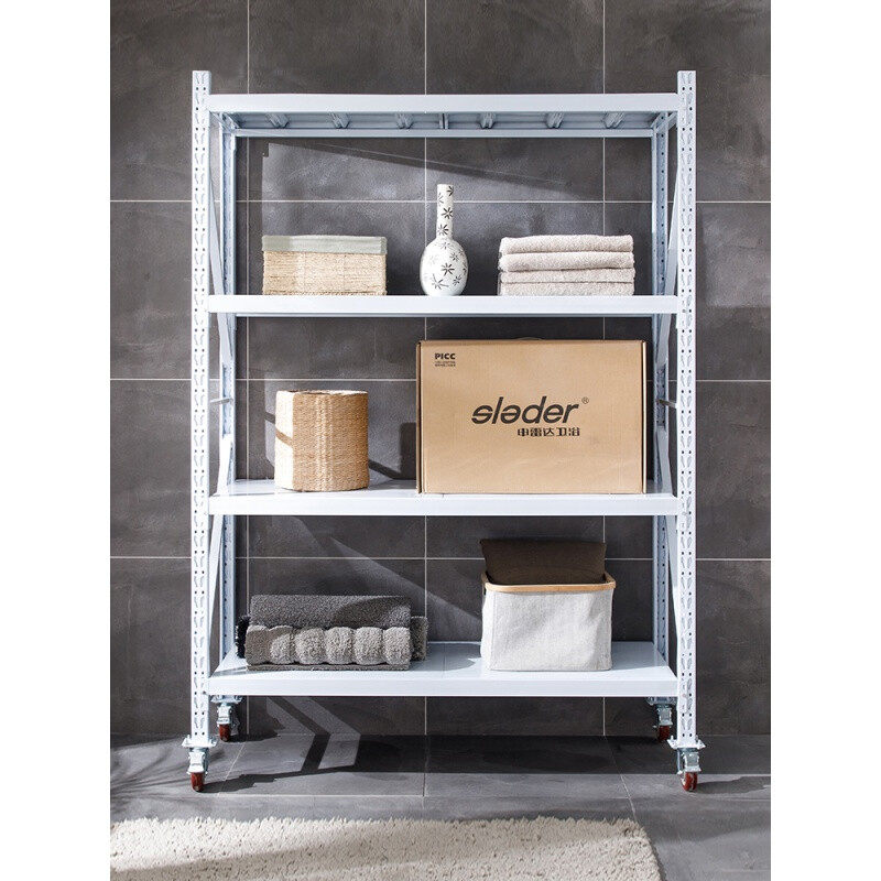 Removable with wheel shelving warehouse metal Warehousing shelving shelves Multilayer Lightweight home 200 *