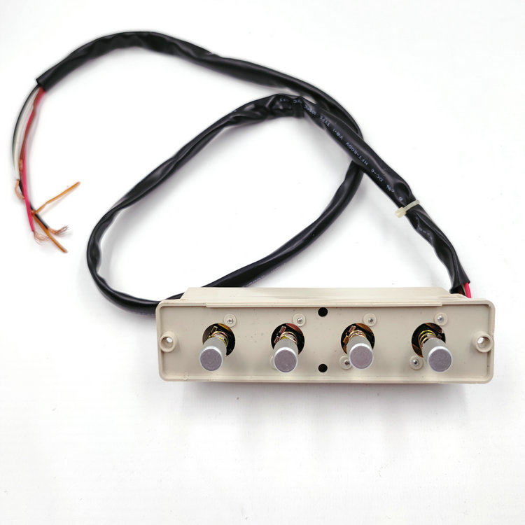 Yingxue range hood accessories CXW-200-switch button assembly four-key two-speed universal mechanical key