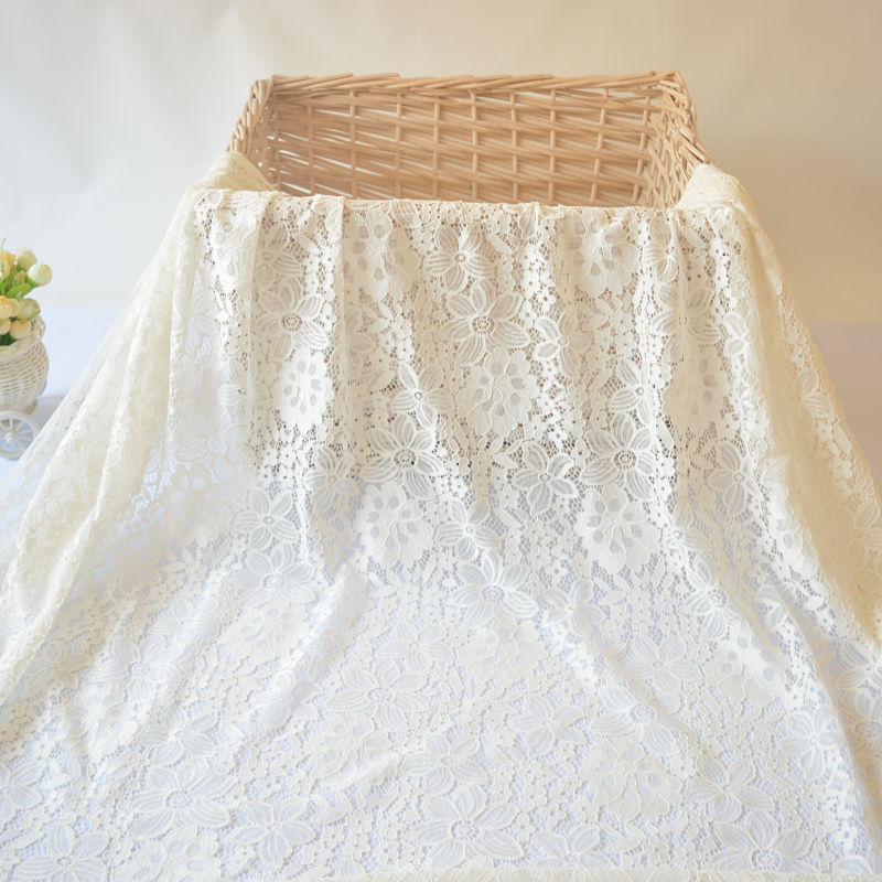 Clothing background cloth Photography venue square tablecloth table table Hotel soft yarn net gauze material Lace yarn party dress