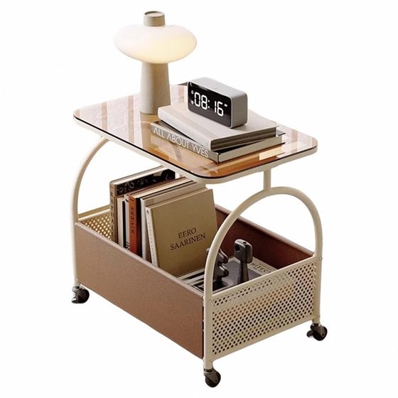 家用移动客厅沙发边几卧室床头柜阳台茶桌小桌子置物架推车小茶几