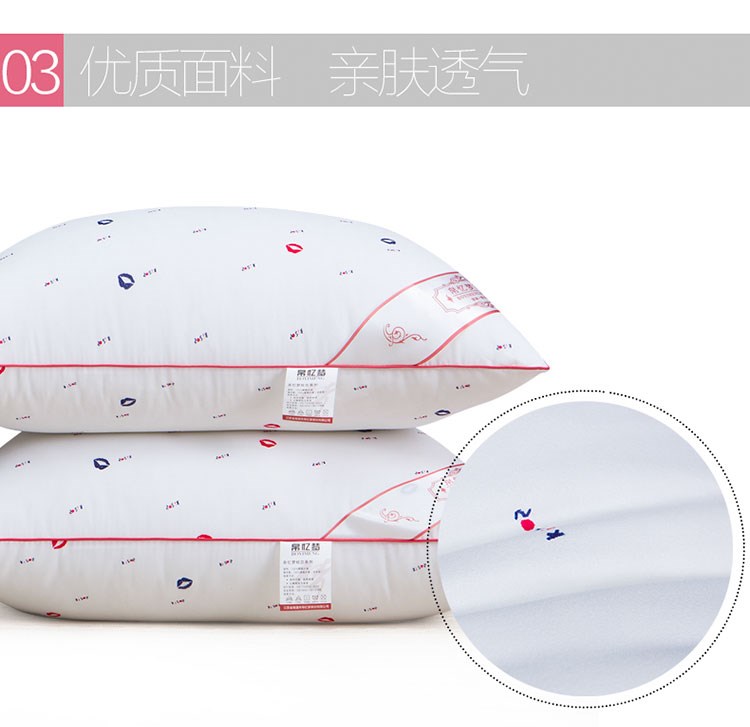 Thoải mái gối lông nhung bền gối gối khách sạn khách sạn năm sao chuyên dụng cặp tháo rời giường - Gối gối cho bà bầu