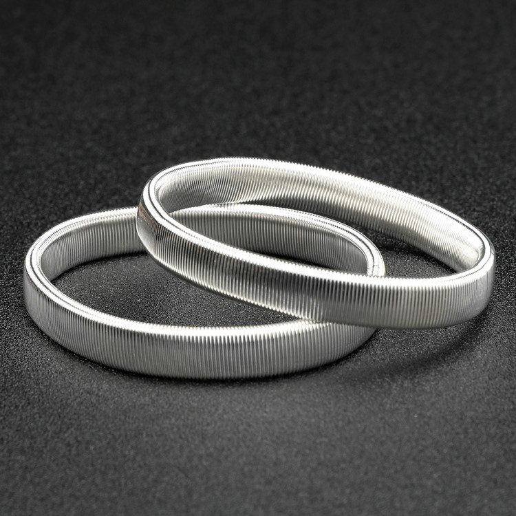 Cuffs Bar with cuff Ornament Spring Ring Tide Men Press Cuff Ring Collar stylish Circle Ring Bracelet with sleeves Sleevring Sleeves