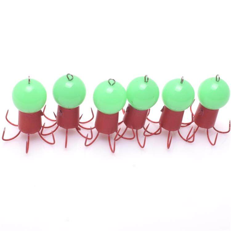 Premium ink fish drag hook squid hook Eight with hook luminous sea fishing octopus hook octopus hook squid fish hook marine