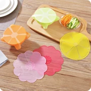 Trái tim IKEA bọc nhựa bọc chống rò rỉ silicone niêm phong tủ lạnh nắp tươi tươi bát bìa bếp bát đĩa nhà - Đồ bảo quản