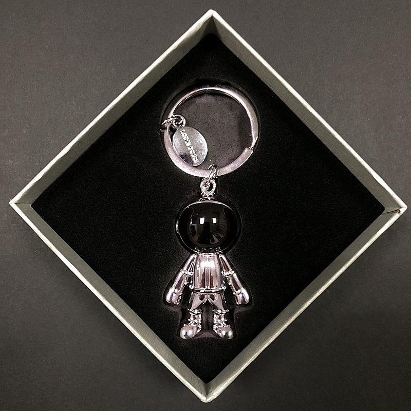 Astronaut Car Key Button Chain Astronaut Couple Pendant Boys Custom Send Birthday Gift Lettering not dropping color-Taobao