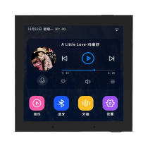 4-inch screen 86-type home background music host wifi voice song request Bluetooth controller smart home)