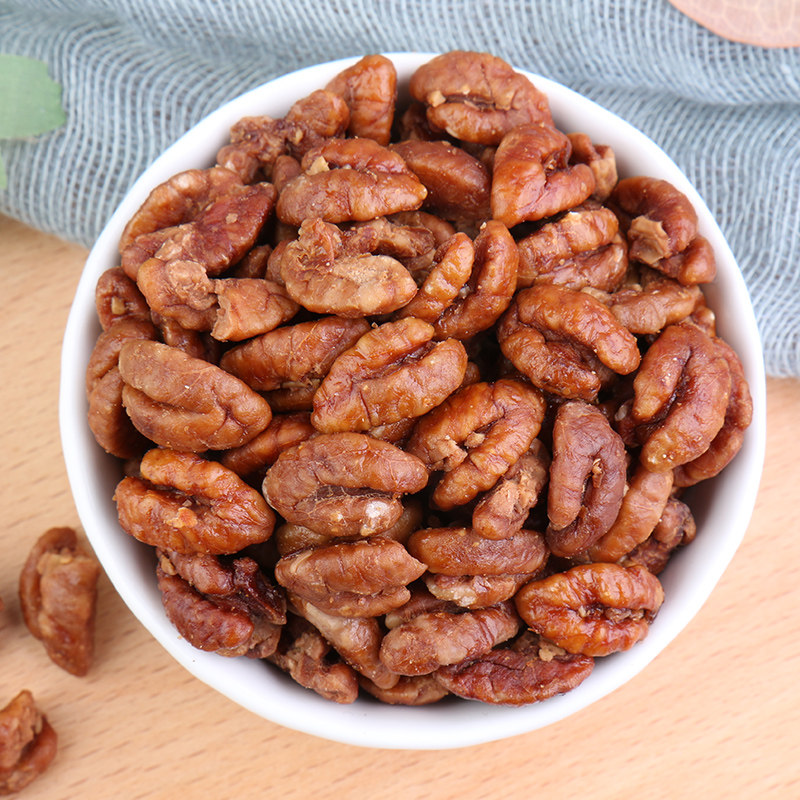 Annual goods Lin'an Mountain walnut kernel bagged net weight 500g small walnut walnut meat nut snacks dried fruit walnut New stock