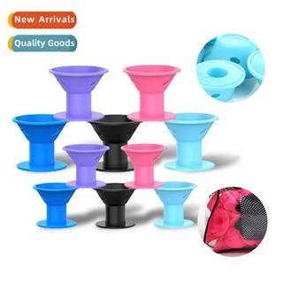 New Silice Five Color Korean Big Wave Mushroom Bell Curler L
