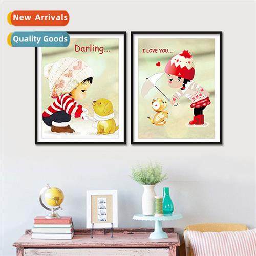 Алмазная картина St. Meilai, новая милая детская вышивка крестиком для дома