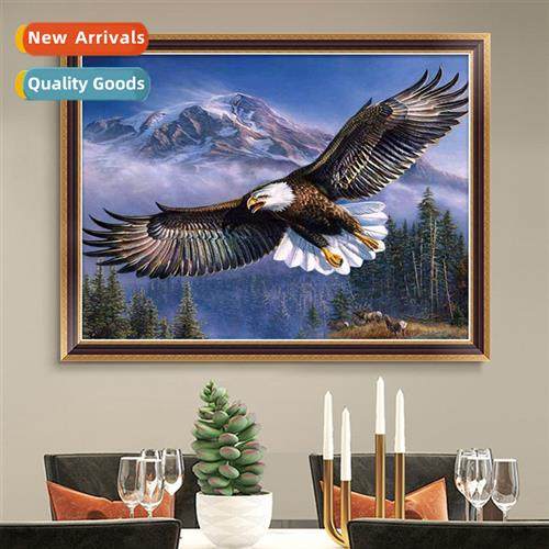 Вышивка крестиком, новинка 2022, вышивка крестиком Eagle, современный дом, маленькая нить