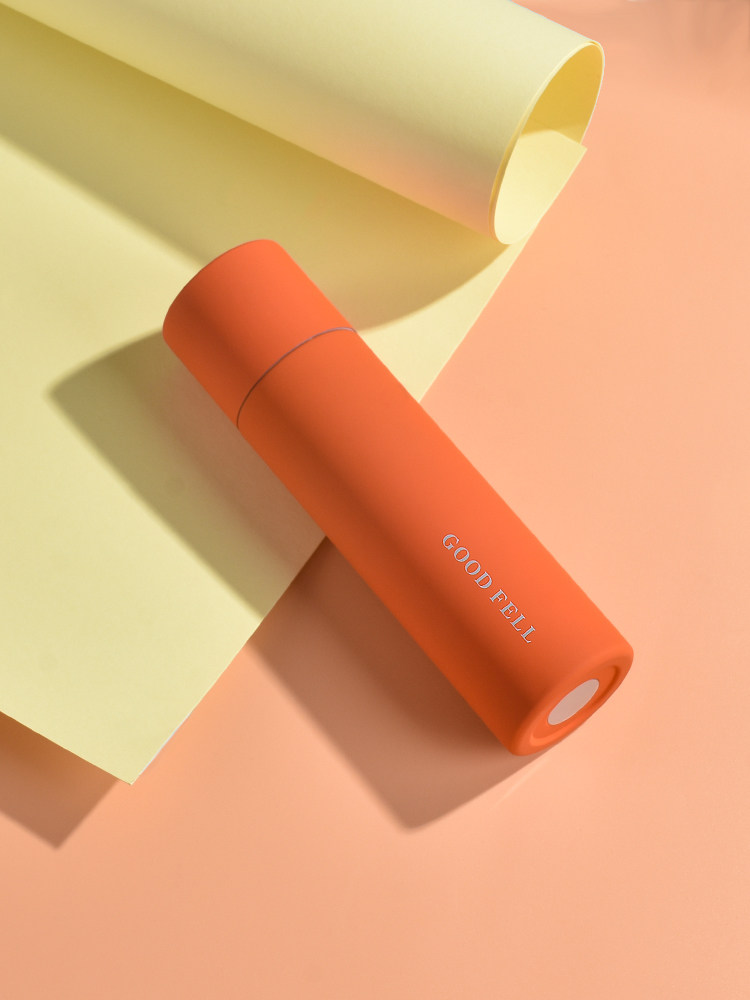 Geffel mini thermos cup women and men double layer portable student small cup custom matte simple small cup