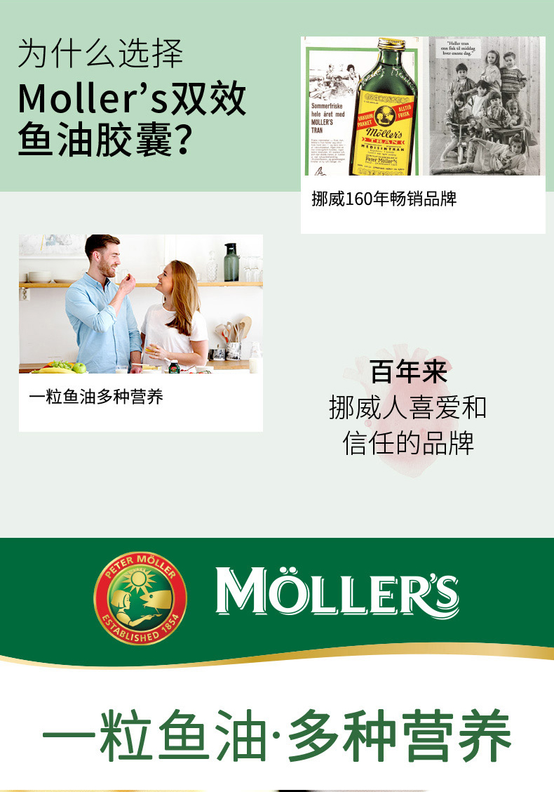 mollers沐乐思深海鱼油胶囊