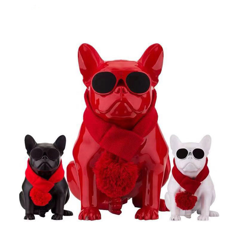 jarre aerobull France bulldog wireless Bluetooth speaker home desktop Heavy bass Farfight dog sound