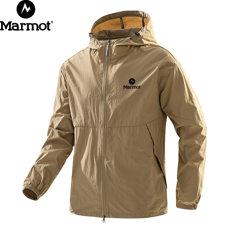 Groundhog Sun Protection Clothing Men's Summer Hooded Jacket Outdoor Anti-Uv Skin Clothing Casual Windproof and Waterproof Top