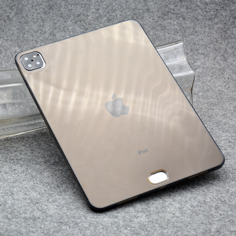 2018 suitable for Apple ipadpro12 9 inch protective casing tablet protective shell 2020ipadpro11 inch ultra-thin soft leather cover 2021 transparent cover A18