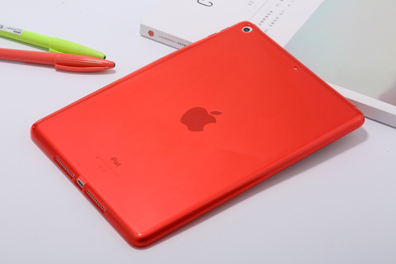 Apple iPad Air Case ipad5 Tablet Case A1474 / 1475 Ốp silicon siêu mỏng ipad6air2 Holster ipad2017 / 9.7 9.7 Vỏ sau A1566A1893 Ốp mềm - Phụ kiện máy tính bảng ốp lưng máy tính bảng
