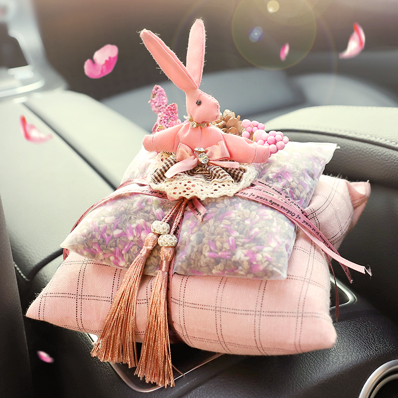 2023 Rabbit mascot bamboo charcoal cars for vehicle furnishing supplies to remove odor from formaldehyde