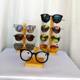 Высококлассный стенд, солнцезащитные очки из натурального дерева, трубка