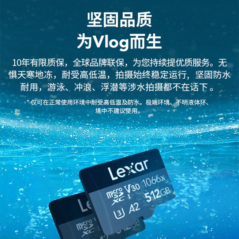 Карта памяти microSD Lexar TF-1066 512GB V30