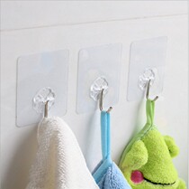 Hook strong hook no trace nail-free color light accessories sticky hook load-bearing creative wall hanging hook