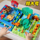 Children's Jungle Adventure Toy Marble Run for Boys, Educational and Intellectual Development for Ages 8-12, Marble Maze for Ages 3-6
