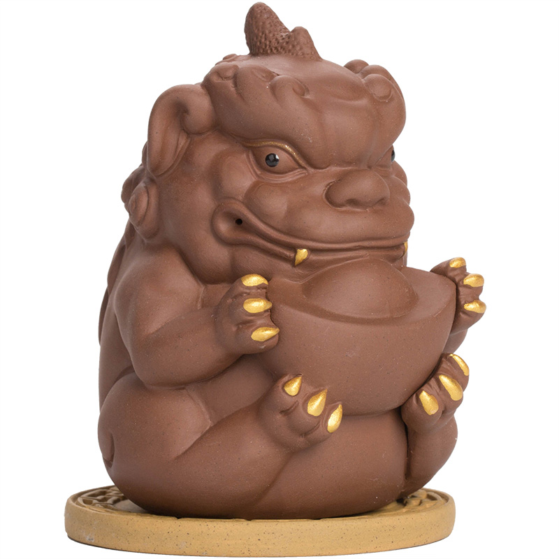 Pet furnishing articles on abundance lucky the mythical wild animal and tea to keep violet arenaceous kung fu tea tea accessories creative play tea table furnishing articles