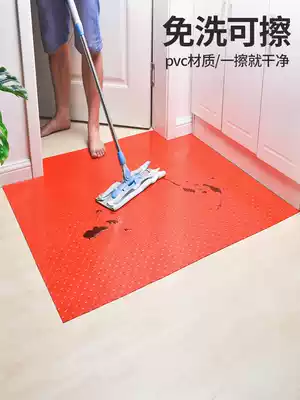 Scrubbable door mats, carpets, door mats, plastic door mats, mats, PVC non-slip household waterproof, leave-in