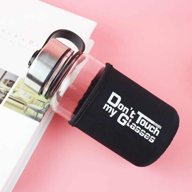 Creative Adults Large Capacity Glass Cups Water Glass Male Students Teacup Space Monolayer Portable Cups Gift Advertising Cups