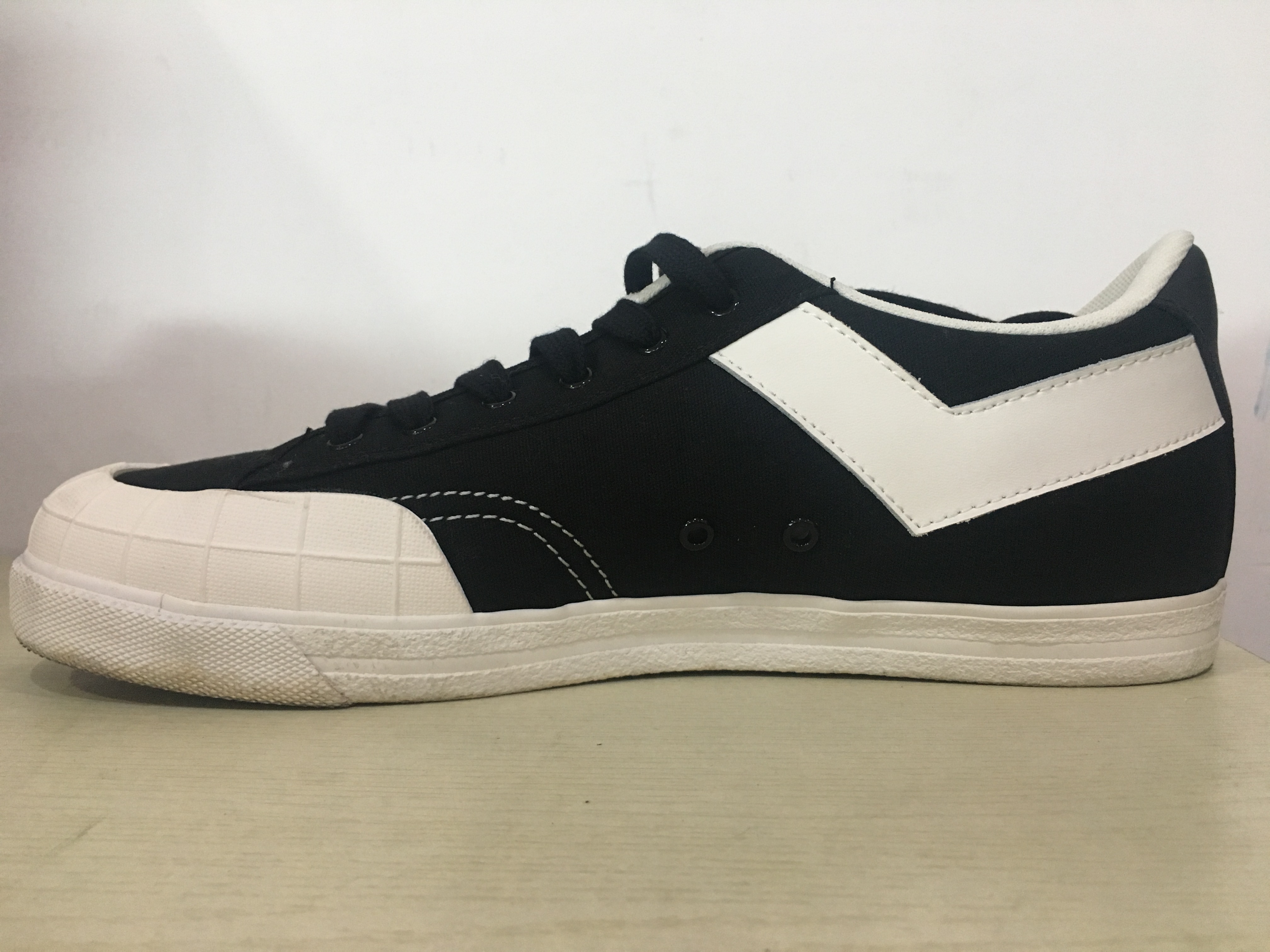 PONY Poni cổ điển cao cấp thể thao nam và nữ đôi giày vải - Plimsolls giày thể thao trẻ em
