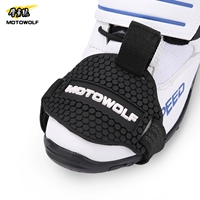 Modo sói motor gear gear gear shift cao su tay áo bảo vệ giày bảo vệ khởi động cưỡi cao su chống trượt tay áo xe máy du lịch đầu máy - Xe máy Rider thiết bị băng đai bảo vệ đầu gối