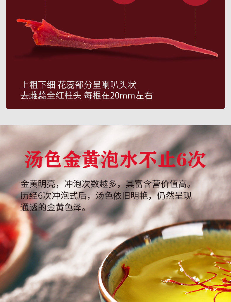 固顺堂 伊朗原产藏红花 1g 图8