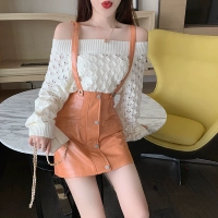 Оранжевая юбка