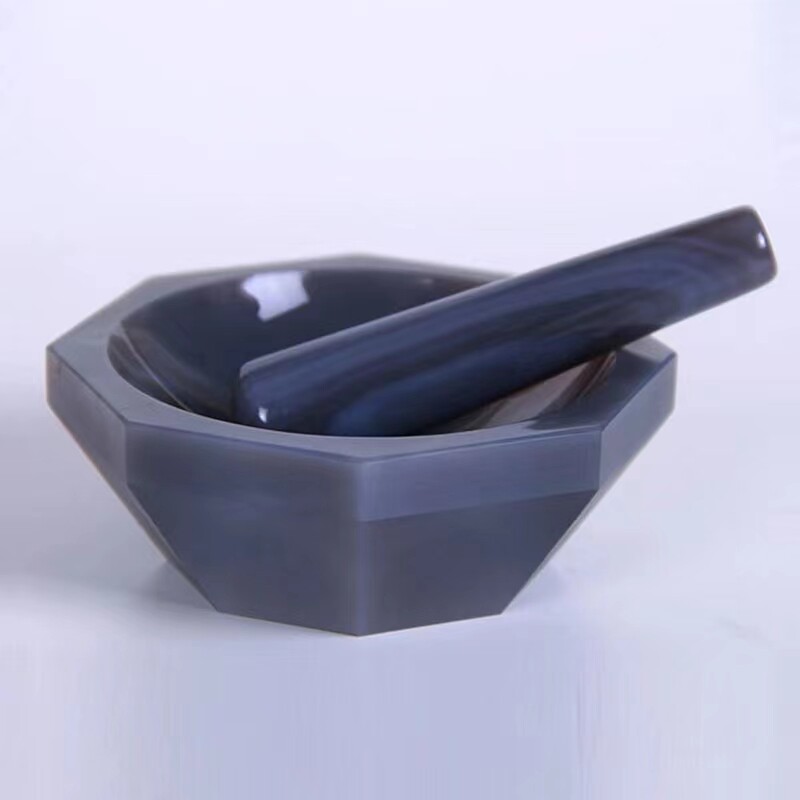 天然玛瑙研钵棒实验室神器,厂家直供,研磨无死角!🌟-研钵-淘宝好物网