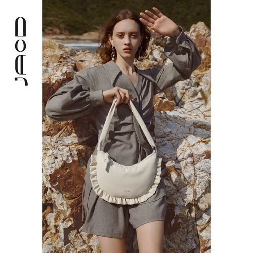 Jacd [серия видов инопланетян] мягкая медуза Складка Пятницы Сумка женская мягкая европейская сумка осень Новая подмышечная сумка