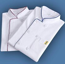 New Gats Summer Chefs Serving Short Sleeves Tooling Autumn Clothing Chefs Clothes Cooking Clothes Cooking Staff Storefront Kindergarten Canteens Spring