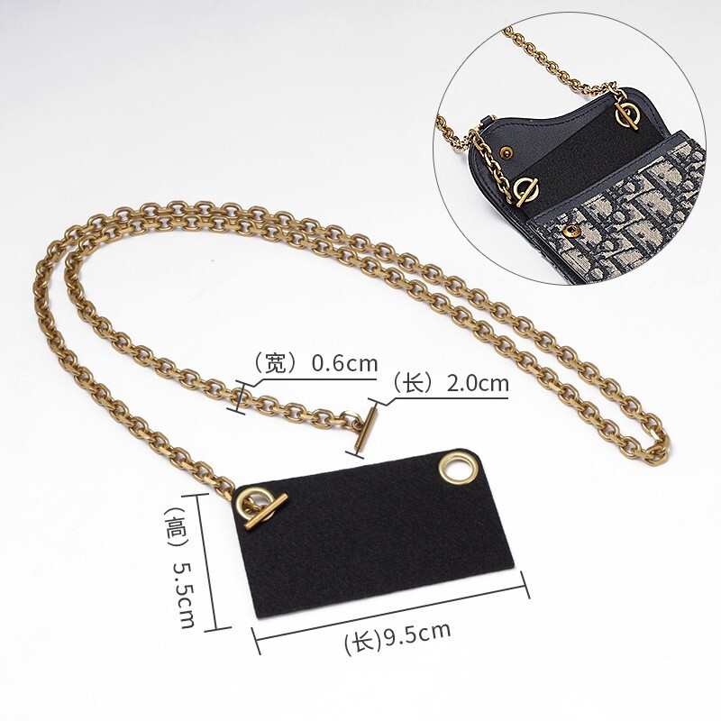 Guyi Is Suitable for Dior Card Holder Chain Modification, Waist Bag Shoulder Strap, Coin Purse Crossbody Strap Accessories Guyi Is Suitable for Dior Card Holder Chain Modification, Waist Bag Shoulder Strap, Coin Purse Crossbody Strap Accessories