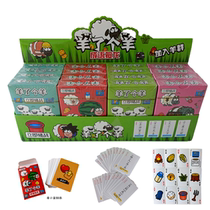 Goats a goat-idiom pick up the dragon per box 55 into the card parent-child interaction Puzzle Two-sided Play Table Tour Card Playing Cards