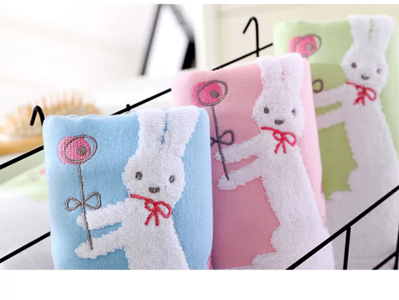 bông gia dụng gạc khăn rửa vải 3 được cài đặt trên cả hai mặt của AB dễ thương phim hoạt hình cô gái trẻ khăn thấm - Khăn tắm / áo choàng tắm