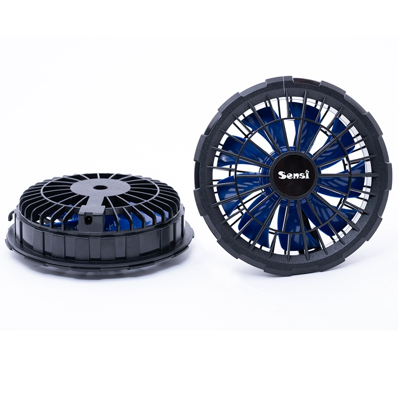 DC7.4V không chổi than quạt mạnh thể tích không khí có thể điều chỉnh bánh răng làm mát điều hòa không khí phụ kiện quần áo công trường xây dựng với quần áo quạt quạt điều hòa áo