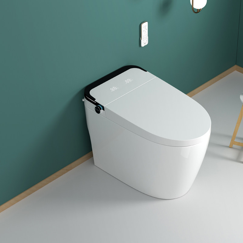 Yuele smart toilet fully automatic overhead one - in - one - boiled water - free restriction - seating tool household toilet