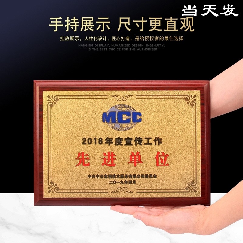 Frosted Sharkin Medal for Corrosion Metal Bronze Medal Making Franchise Authorization Card Emeritus Wooden plaque Laser Card