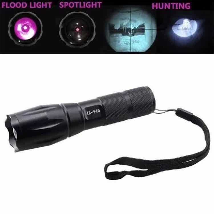 Штуцер трубы 940nm 7w zoomable ir led rechargeable flashlight linterna